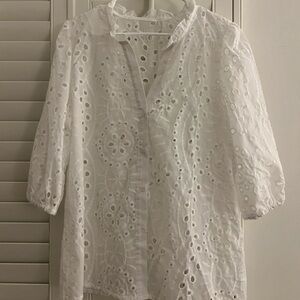 Women’s Eyelet Blouse